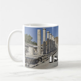 Den antika staden Beit Shéan Kaffemugg