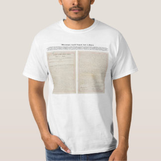 Den antitrust- Shermanen agerar Juli 2 1890 T-shirt