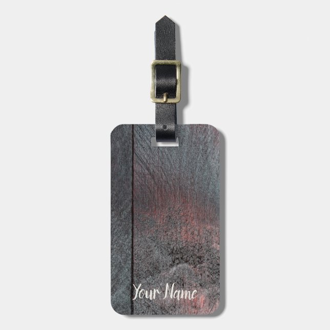 Den använda träbakgrunden bagagebricka (Vertikal Framsida)