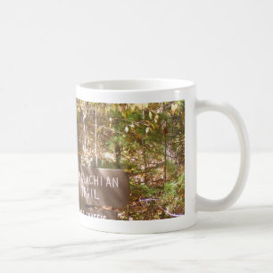 den appalachian slingan undertecknar den kaffemugg