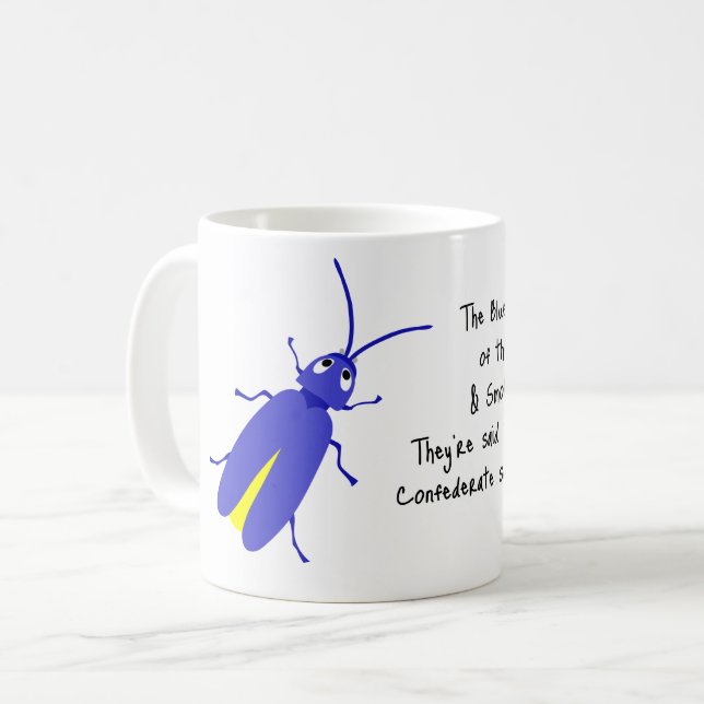 Den Appalacianska blixten Kryp Kaffemugg (Framsida vänster)