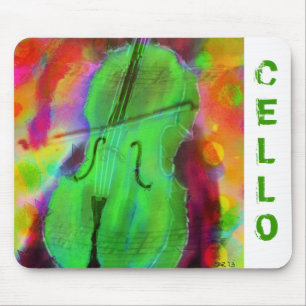 Den Apple violoncellmusen vadderar Musmatta