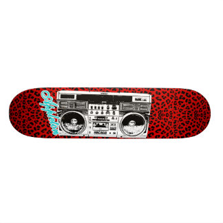 Den Appleton leapordgettot boxas Skateboard Bräda 20,5 Cm