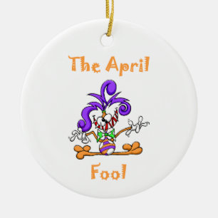 Den April dumbommen Julgransprydnad Keramik