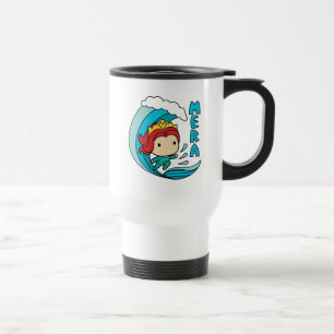 Den Aquaman Chibi Mera ridningen vinkar grafiskt Resemugg