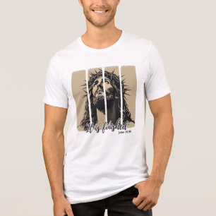 Den är Avslutat - Jesus Crucifixion Art T Shirt
