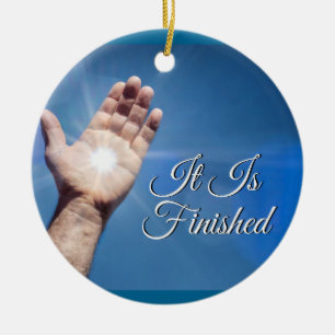 Den är Avslutat Julgransprydnad Keramik