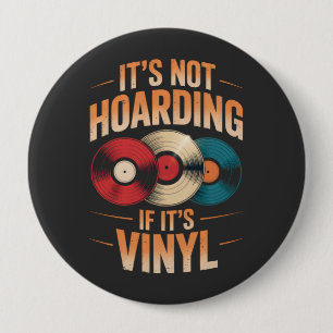 Den är inte hotande om vinylen knapp