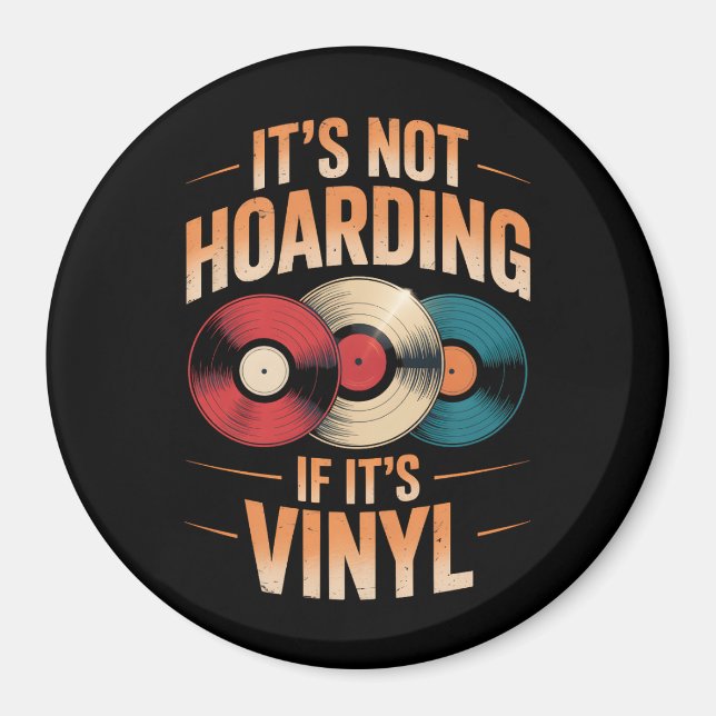 Den är inte hotande om vinylen magnet (Framsidan)