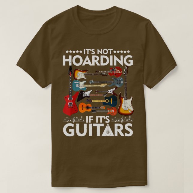 Den är inte på hotell om dess gäster musiker t shirt (Design framsida)