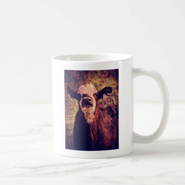 Den ärade Calf Kaffemugg (Höger)