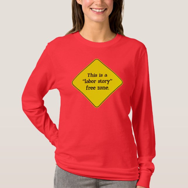 Den arbets- berättelsen frigör zon tee (Framsida)