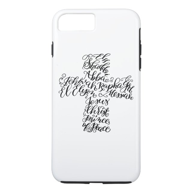 Den arga Calligraphymosaiken Case-Mate iPhone Skal (Baksida)