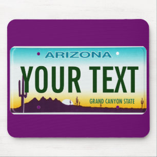 Den Arizona registreringsskyltmusen vadderar Musmatta
