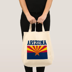 Den Arizona statlig flaggatotot hänger lös Tygkasse