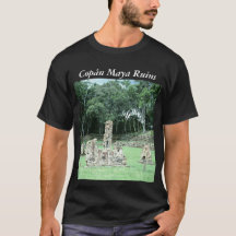 Den arkeologiska platsen Mayan City of Copan Hondu