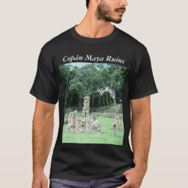 Den arkeologiska platsen Mayan City of Copan Hondu Tee
