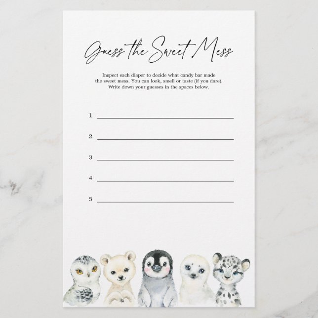 Den arktiska babysknappen Gissa den sötade  (Framsida)