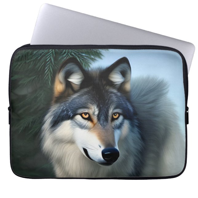 Den arktiska Vargen, Laptop sleeve utan fruktan (Framsidan)