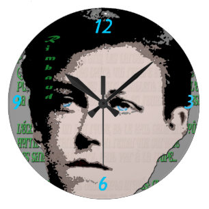 Den Arthur Rimbaud väggen tar tid på Stor Klocka