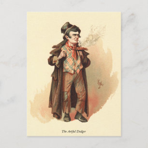 Den artliga doggern av Kyd, Dickens Oliver Twist Vykort