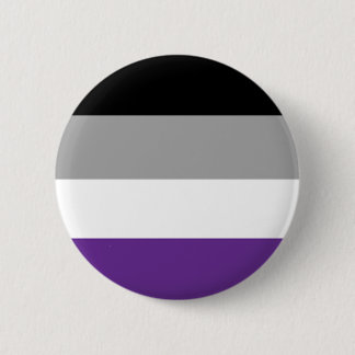 Den Asexual flagga knäppas Knapp