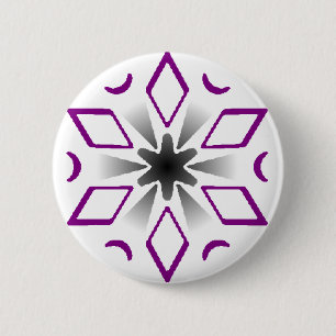 den asexual pridesnowflaken klämmer fast knapp