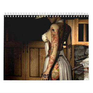 Den asiatiska tatueringen, testar kalender