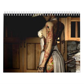 Den asiatiska tatueringen, testar kalender