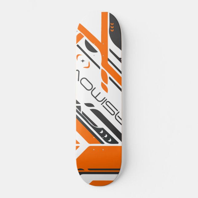 Den Asimov csgoen flår Skateboard Bräda 20,5 Cm (Framsida)