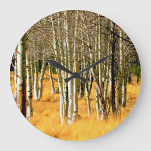 den asp- skogen tar tid på stor klocka