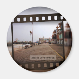 Den Atlantic City strandboardwalken filmar på Magnet