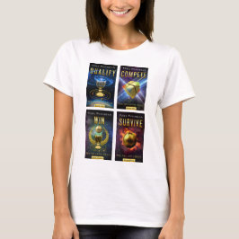 Den Atlantis gralserien - 4-Cover - T-tröja Tee Shirt