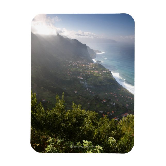 den atlantiska ömadeiras grova linje kusten magnet (Vertikal)