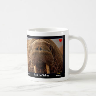 Den atlantiska valrossen utsättas för fara kaffemugg