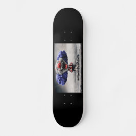 Den atom- onda clownen bombarderar mini skateboard bräda 18,7 cm