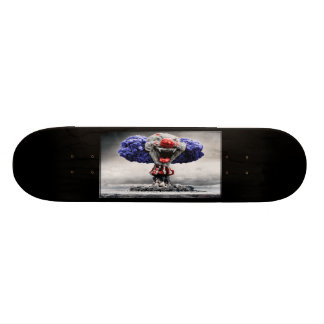Den atom- onda clownen bombarderar mini skateboard bräda 18,7 cm