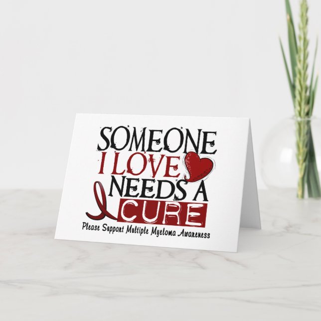 Den åtskilliga myelomaen BEHÖVER en BOT 1 Kort (Framsida)