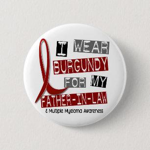 Den ÅTSKILLIGA MYELOMAEN ha på sig jag Burgundy Knapp