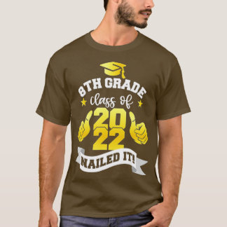 Den åttonde Klass-klassen 2022, Boy Girl Gradu T Shirt
