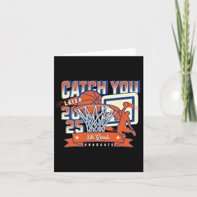 Den åttonde Sketll-gruppen Klass 2025 Lustigt Kort (Framsida)