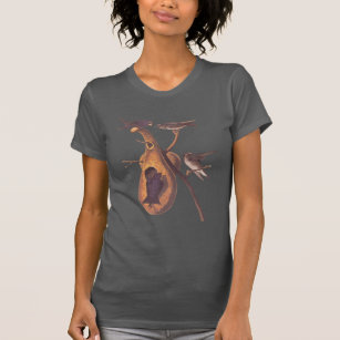 Den Audubon purpurfärgade Martin fåglar och T-shirt
