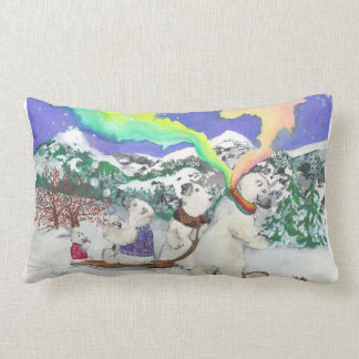 Den auroraBearialis lumbaren kudder Lumbarkudde