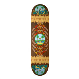 Den Australien bumerangen stiger ombord upplagan Old School Skateboard Bräda 18 Cm