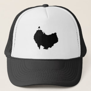 Den Australien kartan besegrar under visuellt Keps