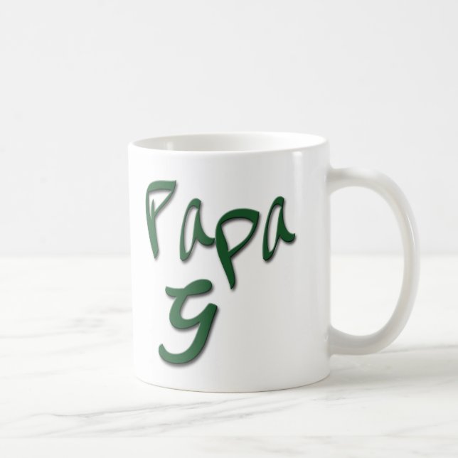 Den autentiska muggen för pappaG-kaffe Kaffemugg (Höger)