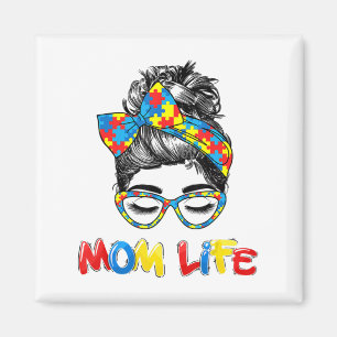 Den autistiska autismmedvetenheten om Mamma-Life S Magnet