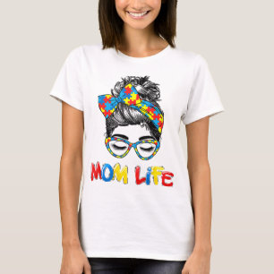 Den autistiska autismmedvetenheten om Mamma-Life S T Shirt