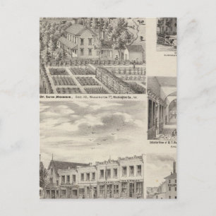 Den avlidne dr Seth Hobbs Washington Co. Vykort