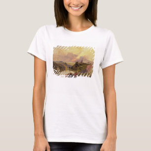 Den Avon klyftan på solnedgången (olja på pappe T-shirt